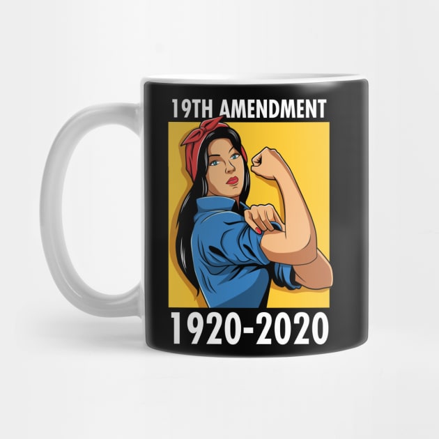 19th Amendment 1920-2020 Women's Right To Vote Feminist by HCMGift